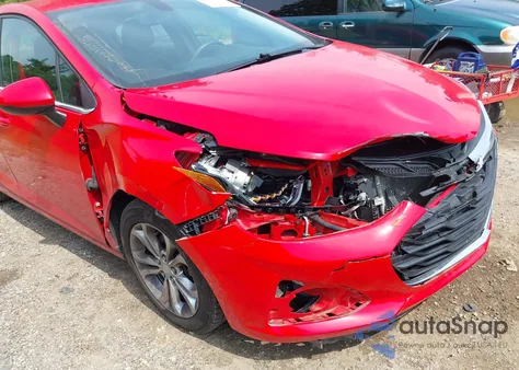 2019 Chevrolet Cruze Lt из США, поврежденный, VIN 1G1BE5SM1K7115572